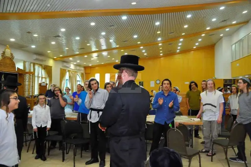 ביקור האדמו''ר מקאליב בצפון צילום אלקנה קליין (4)