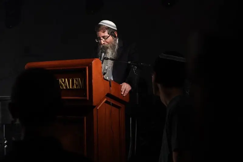 התוועדות ט''ו בשבט הרב יוסיפון צילום הלל מאיר (42)