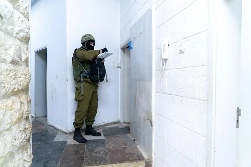 מיפוי בית של מחבל