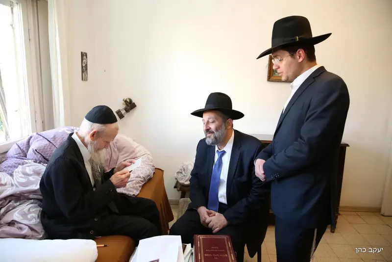 אריה דרעי רבי גרשון אדלשטיין