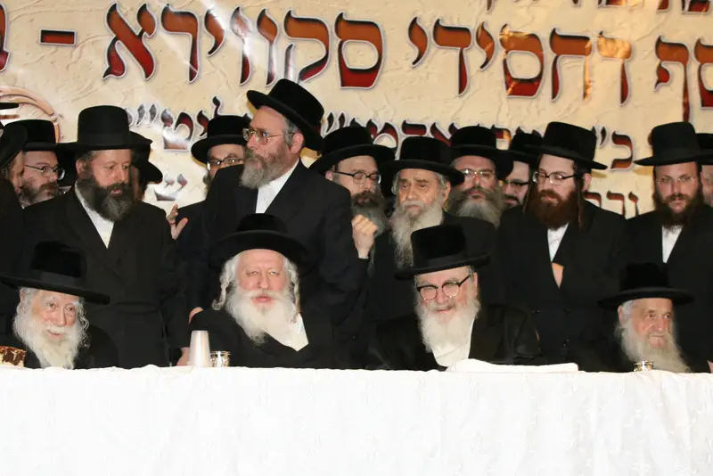 ביקור קודם של האדמור מסקווירא בארץ 1