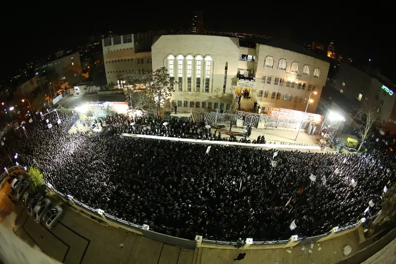 הפגנה נגד הגיוס (14)