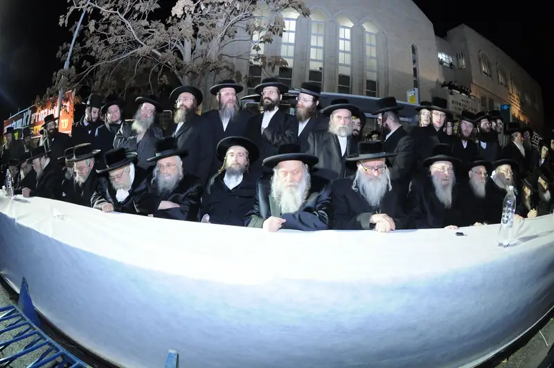 הפגנה נגד הגיוס העדה החרדית (13)