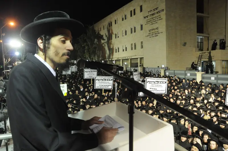 הפגנה נגד הגיוס העדה החרדית (29)