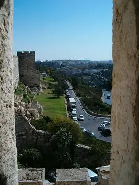 תצפית ממגדל דוד
