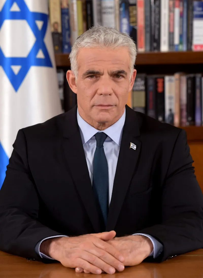 צילום פורטרט, ראש הממשלה יאיר לפיד