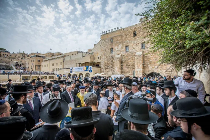 אא. עצרת מרכזית בכותל המערבי (14)