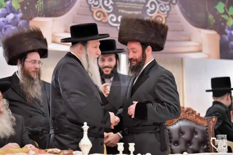 אירוסין ויז'ניץ צילום יהושע פרוכטר (1)