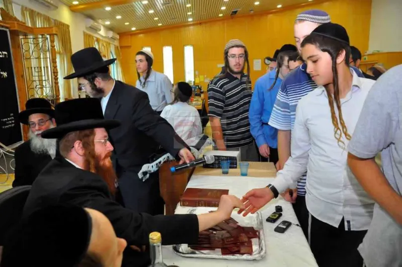 ביקור האדמו''ר מקאליב בצפון צילום אלקנה קליין (22)
