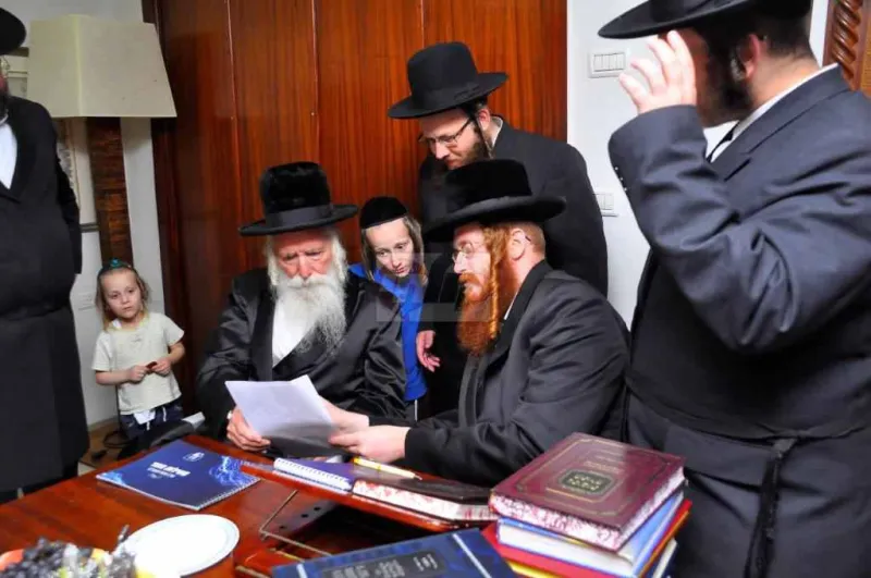 ביקור האדמו''ר מקאליב בצפון צילום אלקנה קליין (30)