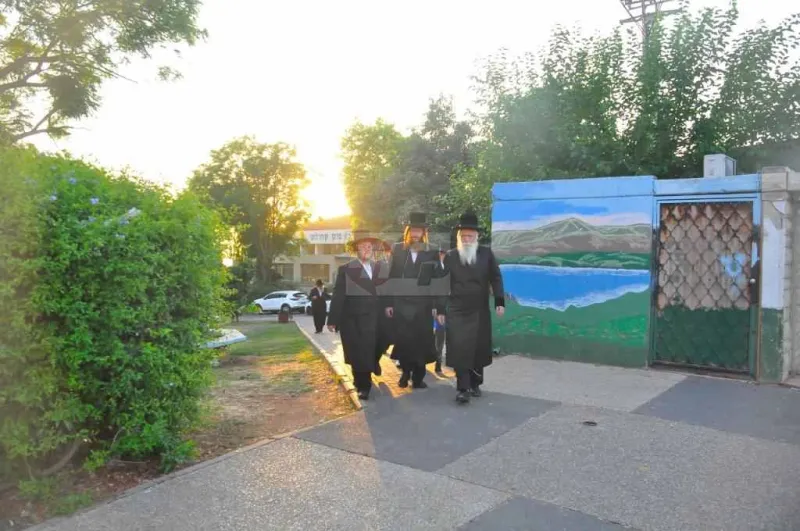ביקור האדמו''ר מקאליב בצפון צילום אלקנה קליין (47)