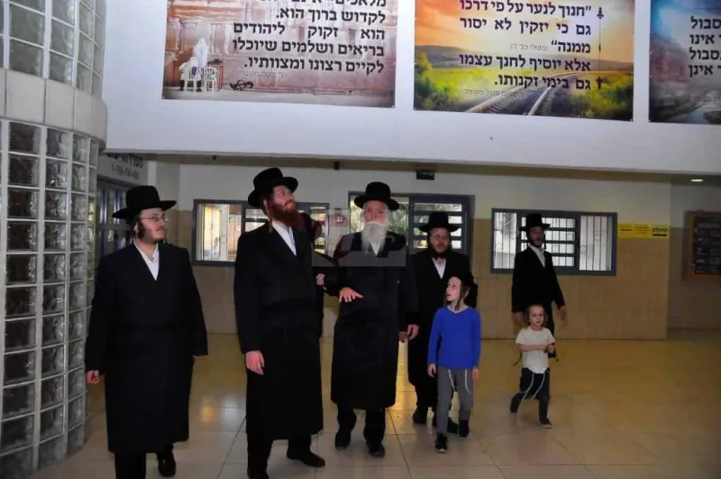 ביקור האדמו''ר מקאליב בצפון צילום אלקנה קליין (49)