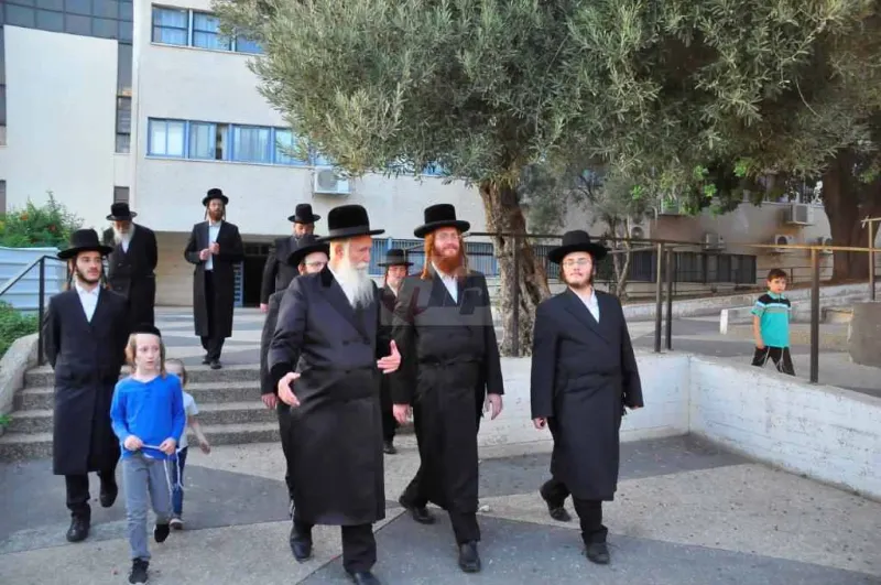 ביקור האדמו''ר מקאליב בצפון צילום אלקנה קליין (61)