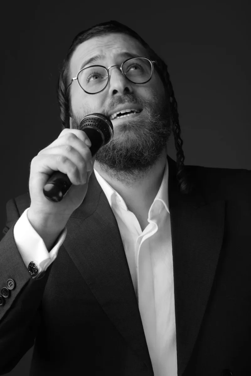 הזמר נחמן גולדברג צילום רפאל מזרחי
