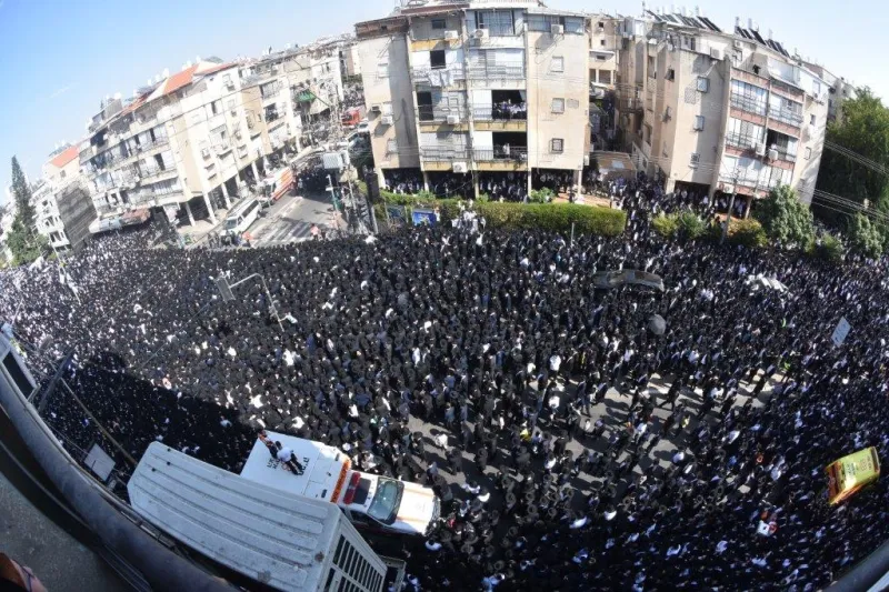 הלוויית ר' ניסים קרליץ צילום יהודה פרקוביץ (15)