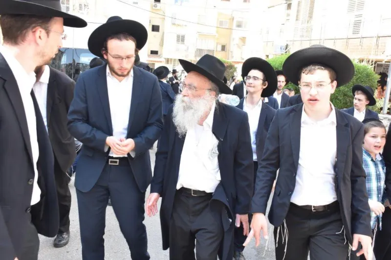 הלוויית ר' ניסים קרליץ צילום יהודה פרקוביץ (6)
