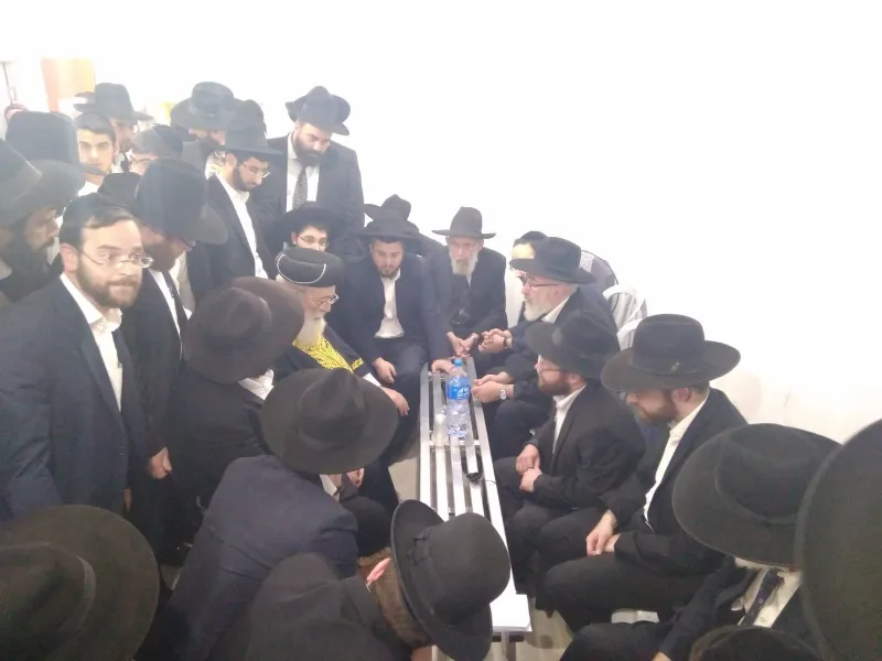 הרב עמאאר אצל משפחת גינזבורג