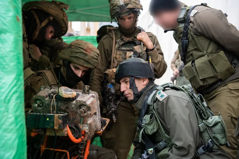 חיילים צפ מנהרה