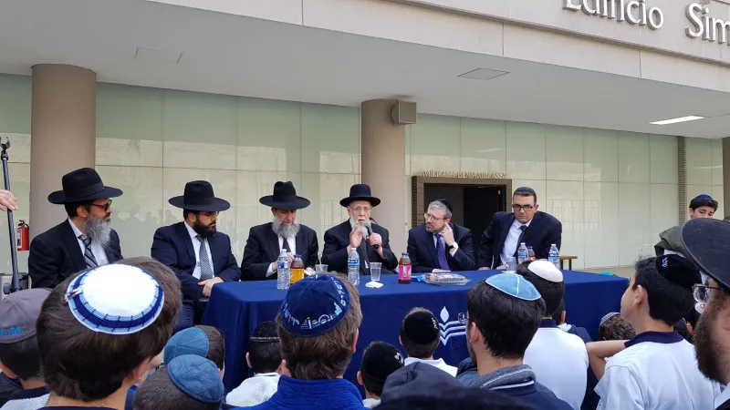 חכם שלום במסע חיזוק במקסיקו