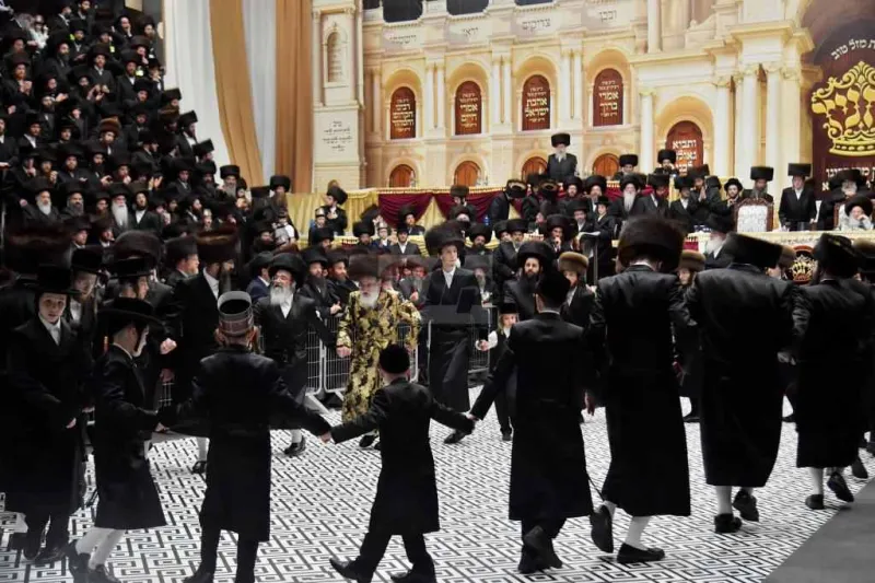 חתונה ויז'ניץ צילום יהושע פרוכטר (3)