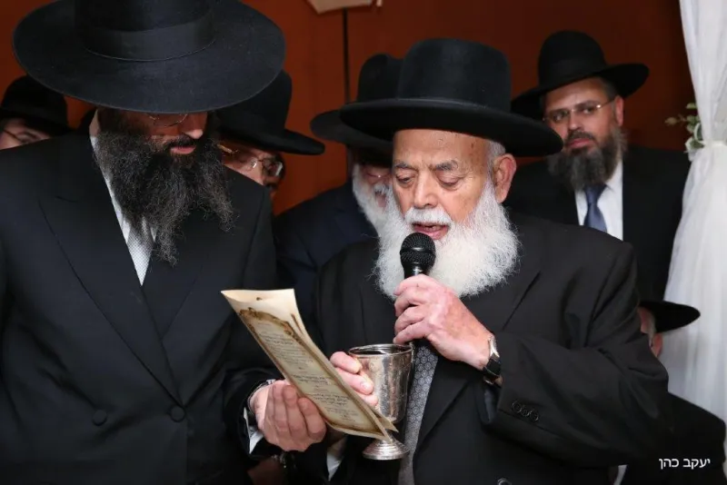 חתונת האדמו''ר רבי יחיאל אבוחצירא צילום יעקב כהן (15)