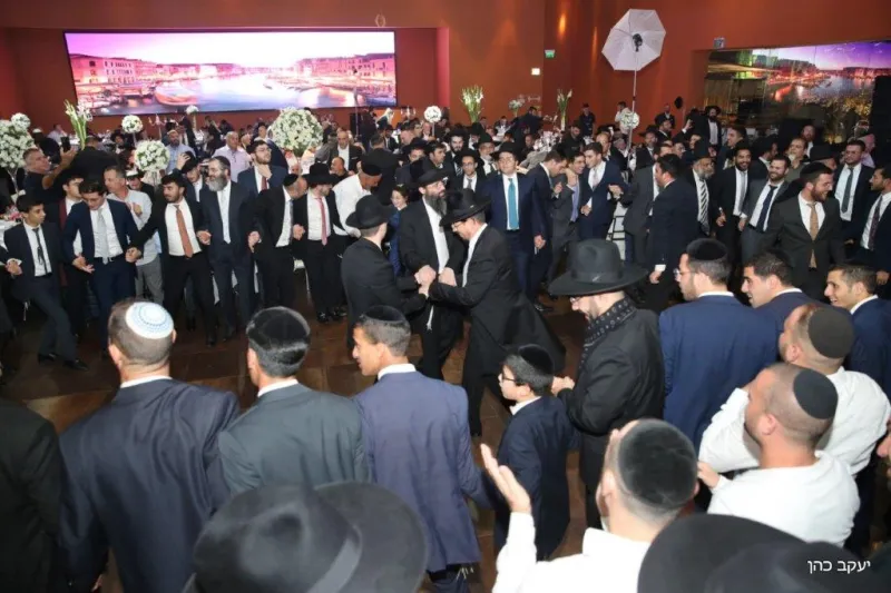 חתונת האדמו''ר רבי יחיאל אבוחצירא צילום יעקב כהן (24)