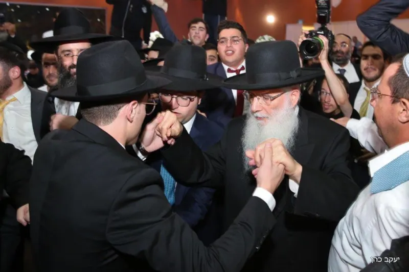 חתונת האדמו''ר רבי יחיאל אבוחצירא צילום יעקב כהן (28)