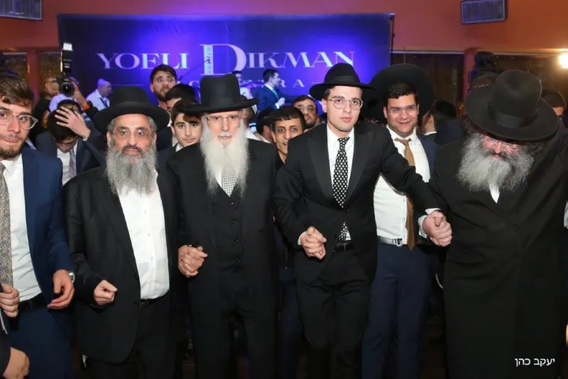 חתונת האדמו''ר רבי יחיאל אבוחצירא צילום יעקב כהן (29)
