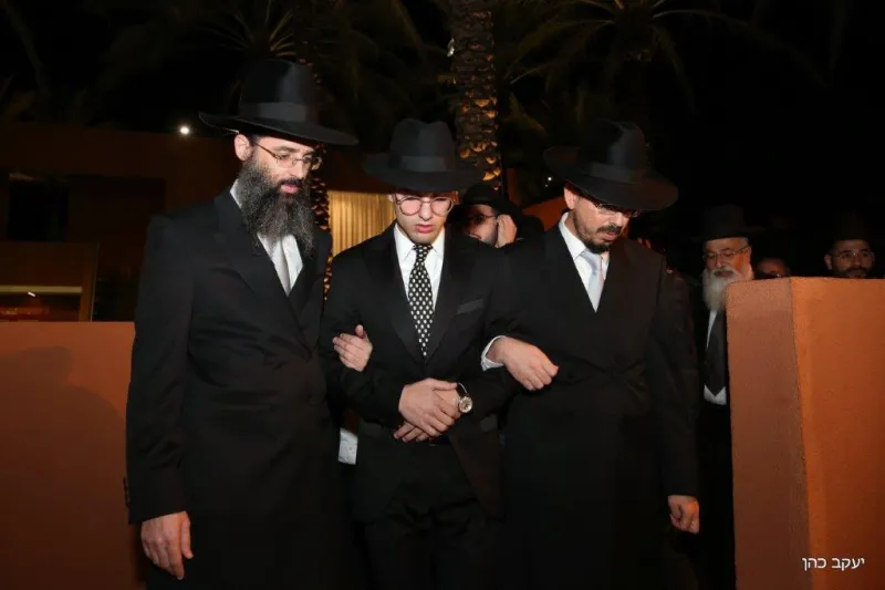 חתונת האדמו''ר רבי יחיאל אבוחצירא צילום יעקב כהן (4)