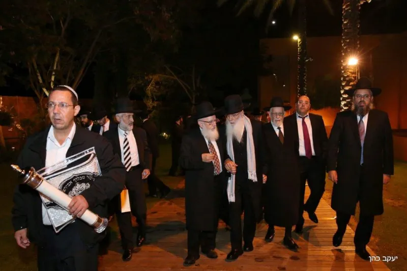 חתונת האדמו''ר רבי יחיאל אבוחצירא צילום יעקב כהן (6)