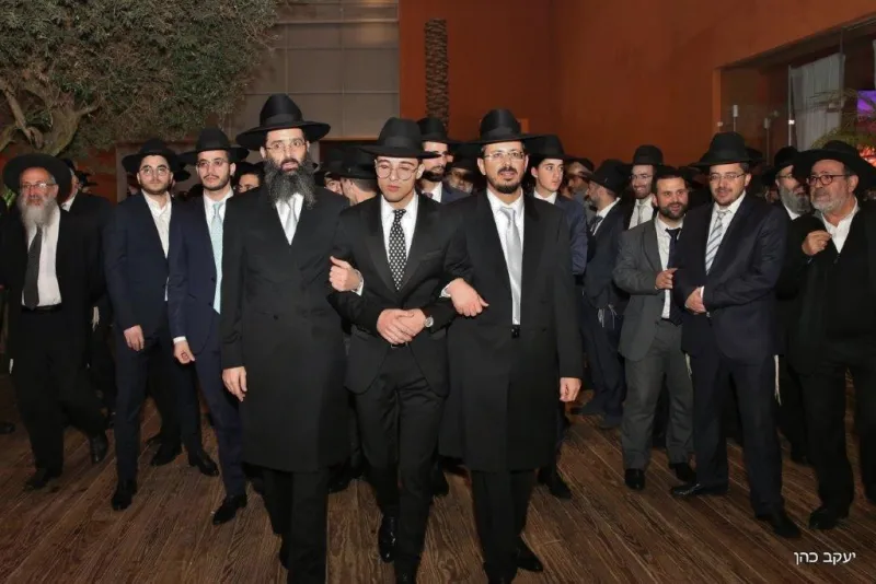 חתונת האדמו''ר רבי יחיאל אבוחצירא צילום יעקב כהן (7)