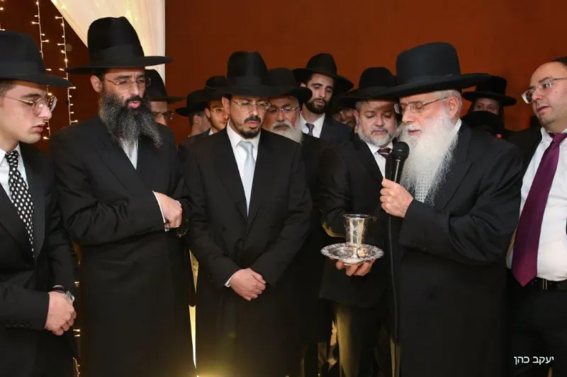 חתונת האדמו''ר רבי יחיאל אבוחצירא צילום יעקב כהן (8)