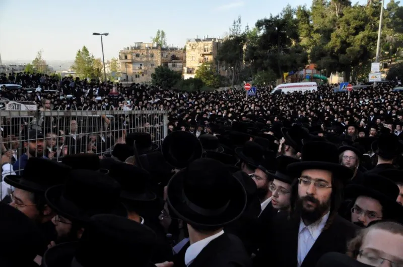 לווית האדמו''ר מקאליב צילום אלקנה קליין (21)