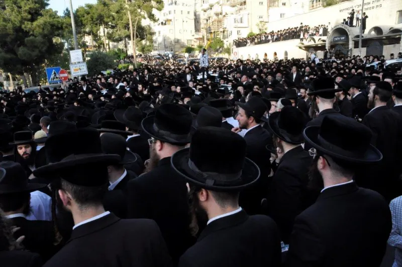 לווית האדמו''ר מקאליב צילום אלקנה קליין (22)