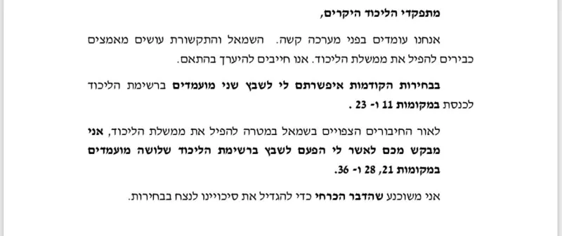 ליכודש