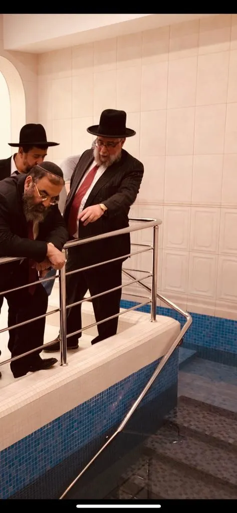 חנוכת מקווה לוברצי