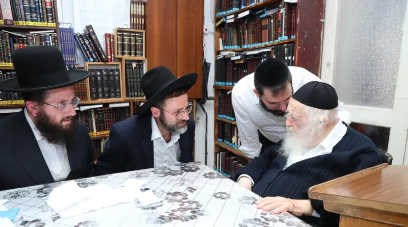 קווין צישינסקי אצל מרן