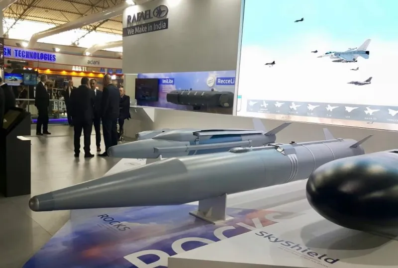 רוקס בביתן רפאל בתערוכת AERO INDIA