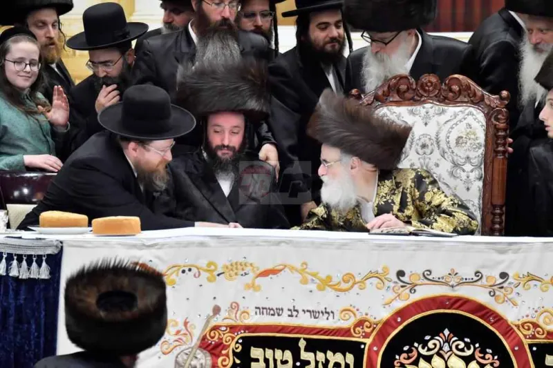 שבע ברכות אחרון ויז'ניץ צילום יהושע פרוכטר (20)