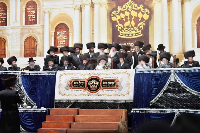 שבע ברכות אחרון ויז'ניץ צילום יהושע פרוכטר (25)