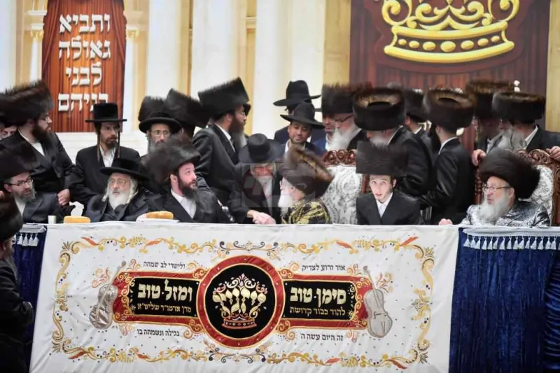 שבע ברכות אחרון ויז'ניץ צילום יהושע פרוכטר (26)