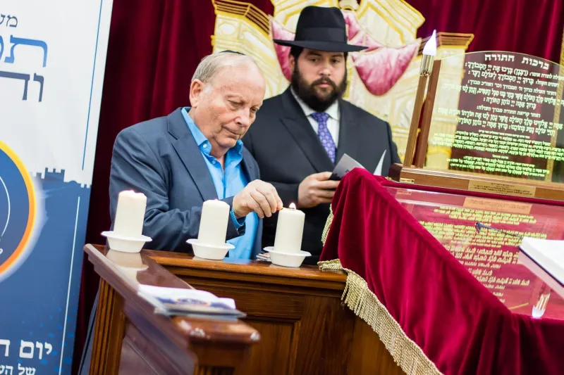תפילת יום השחרור וההצלה בבודפשט הונגריה (1)