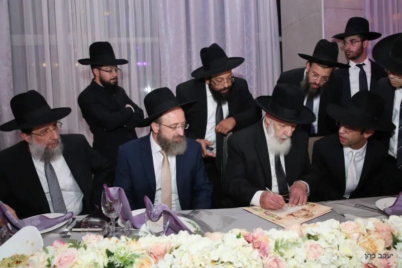 חתונת נכד נשיא המועצת צילום יעקב כהן (2)
