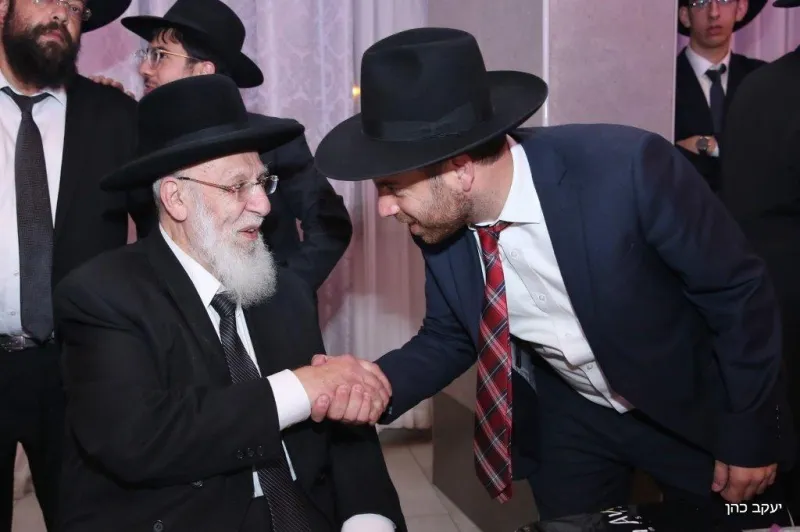 חתונת נכד נשיא המועצת צילום יעקב כהן (8)