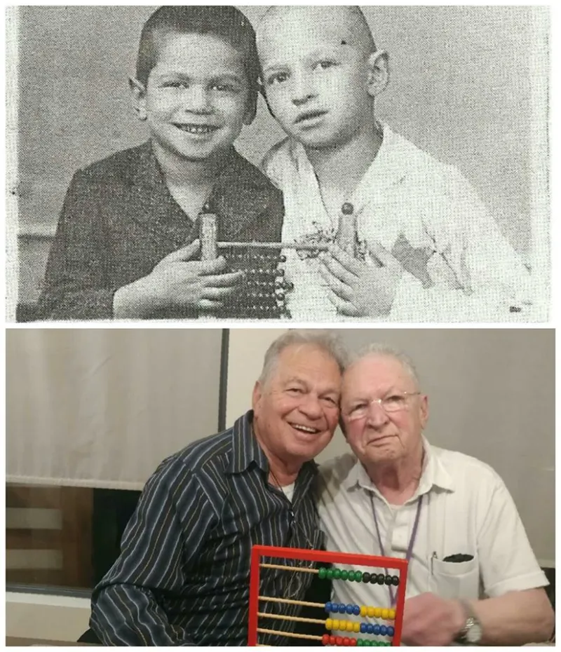 שואה ינאי שני ניצולים תמונה אחת