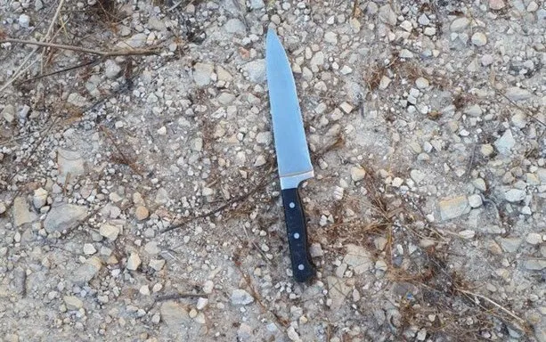 הסכין שנתפסה