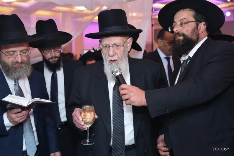 חתונת נכד נשיא המועצת צילום יעקב כהן (9)