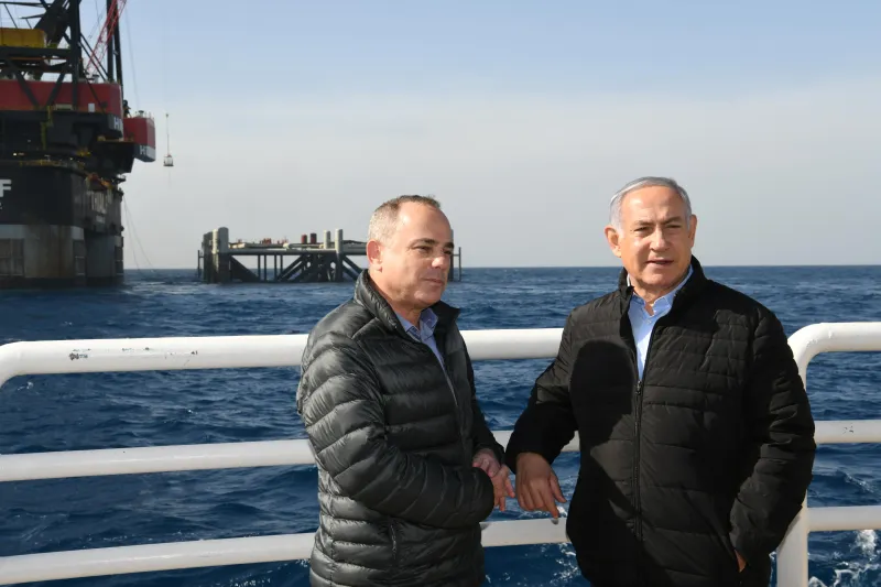 נתניהו שטייניץ אסדת גז לוויתן