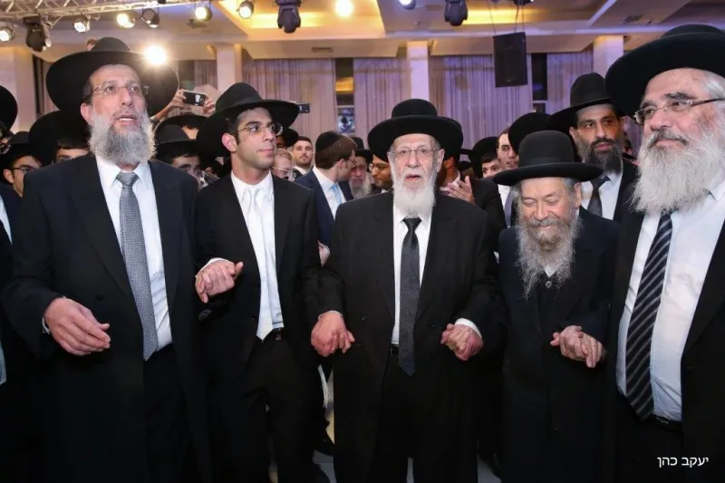 חתונת נכד נשיא המועצת צילום יעקב כהן (47)