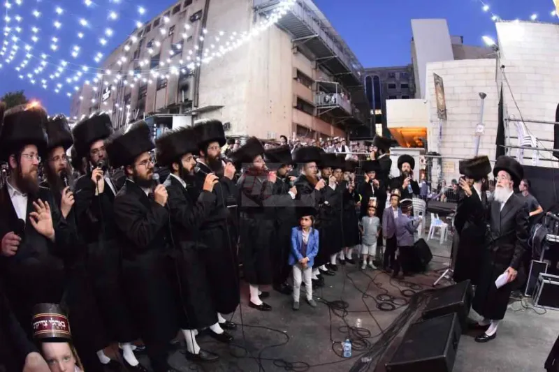 חתונה ויז'ניץ צילום יהושע פרוכטר (85)
